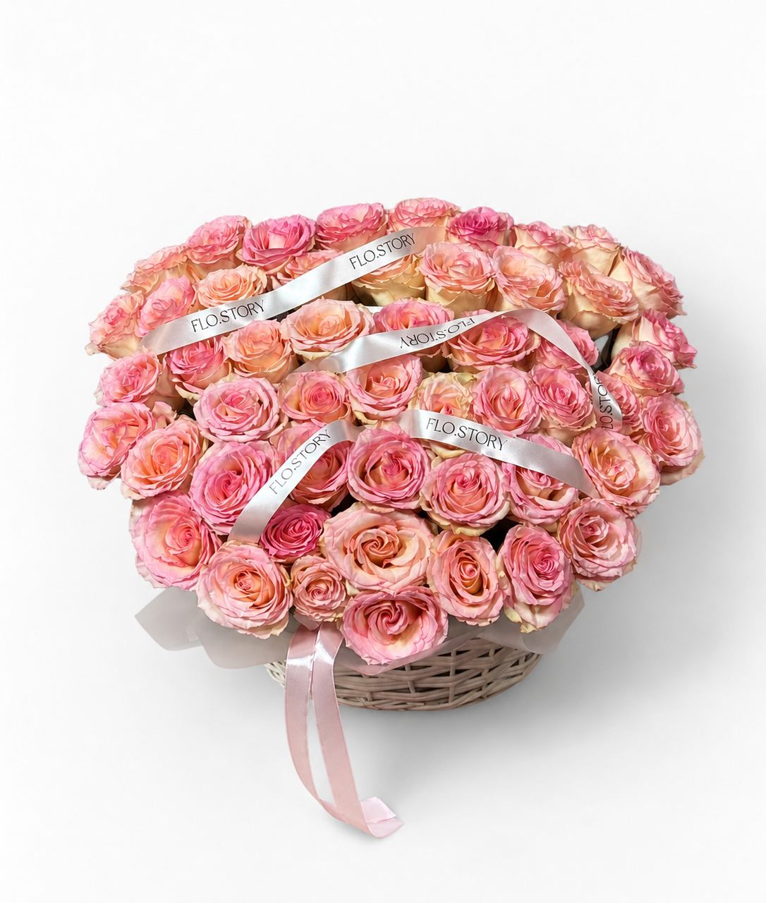 Корзина из 51 розы Esperance